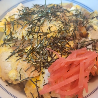 簡単節約美味しい！すき焼きの残りで卵とじ丼♪